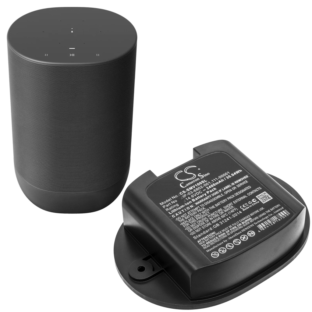 Kaiuttimen akku Sonos Move (CS-SMV100SL)