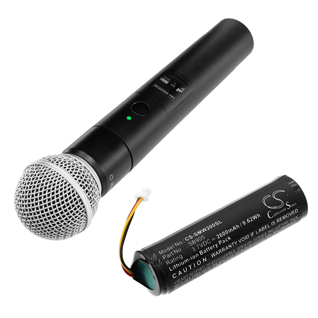 Akut Audio device batteries CS-SMW200SL