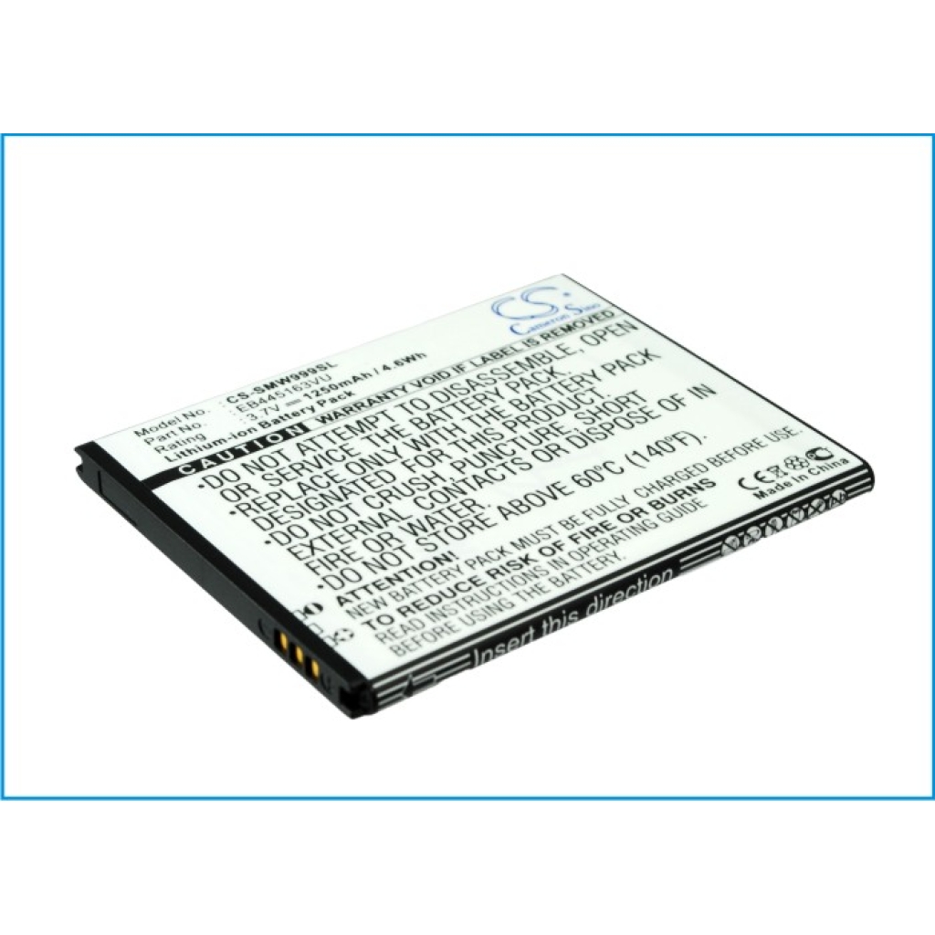 Yhteensopiva akun vaihto Samsung EB445163VU