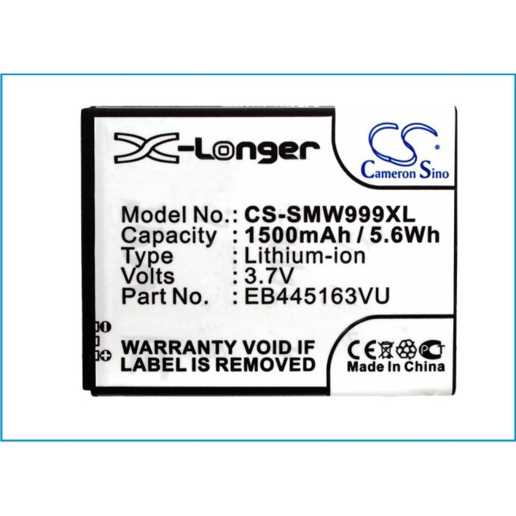 Yhteensopiva akun vaihto Samsung EB445163VU