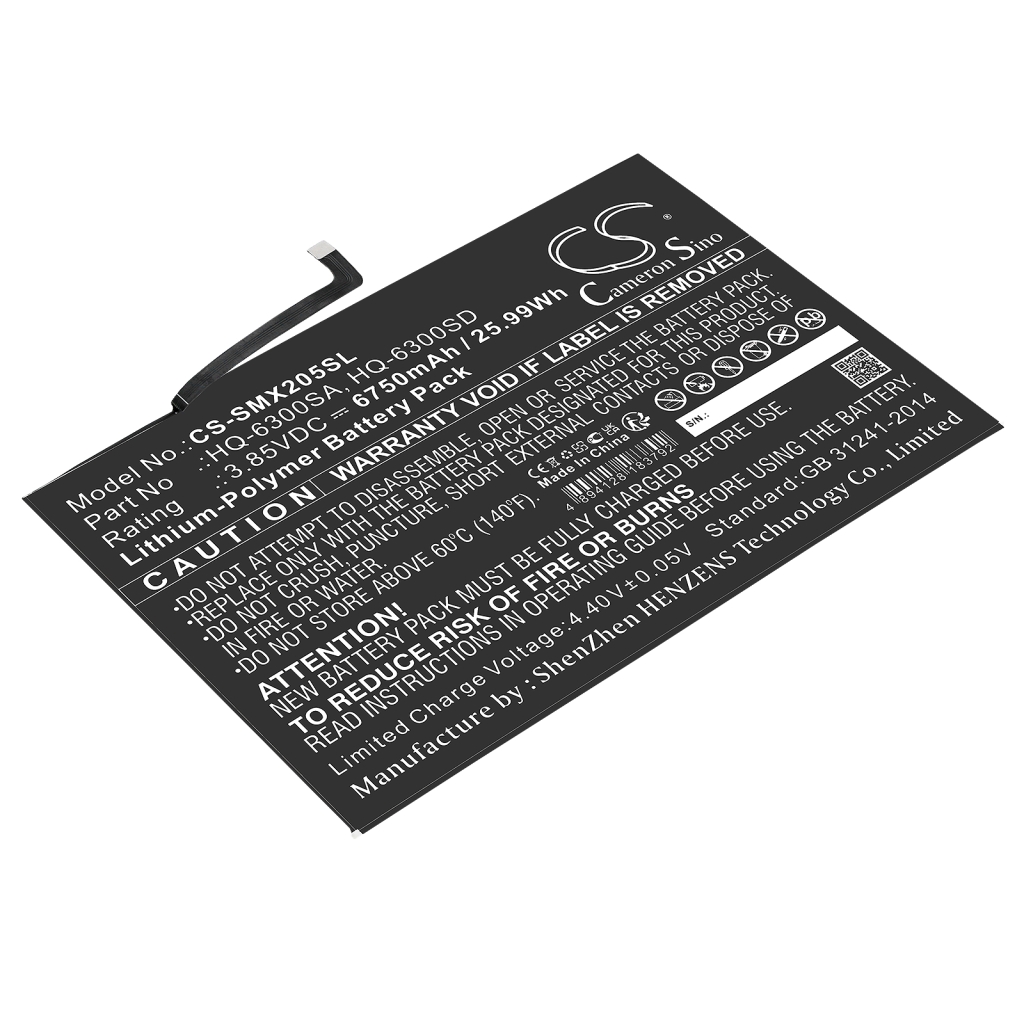Akut Tabletin akku CS-SMX205SL