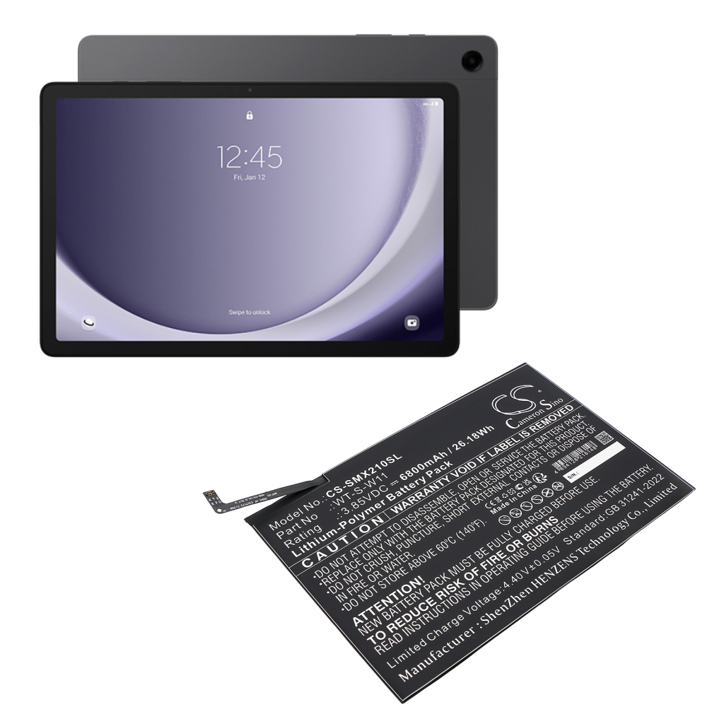 Tabletin akku Samsung Galaxy Tab A9  5G 11 (CS-SMX210SL)