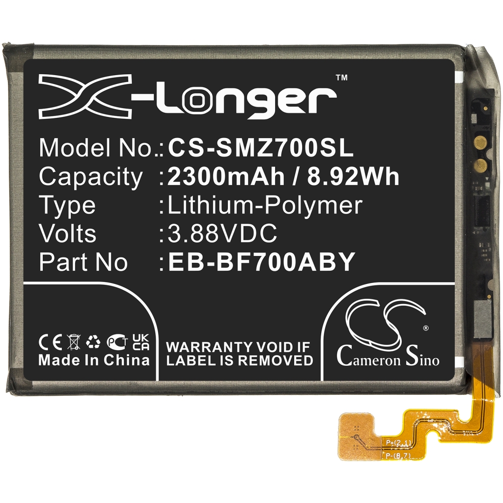 Yhteensopiva akun vaihto Samsung EB-BF700ABY