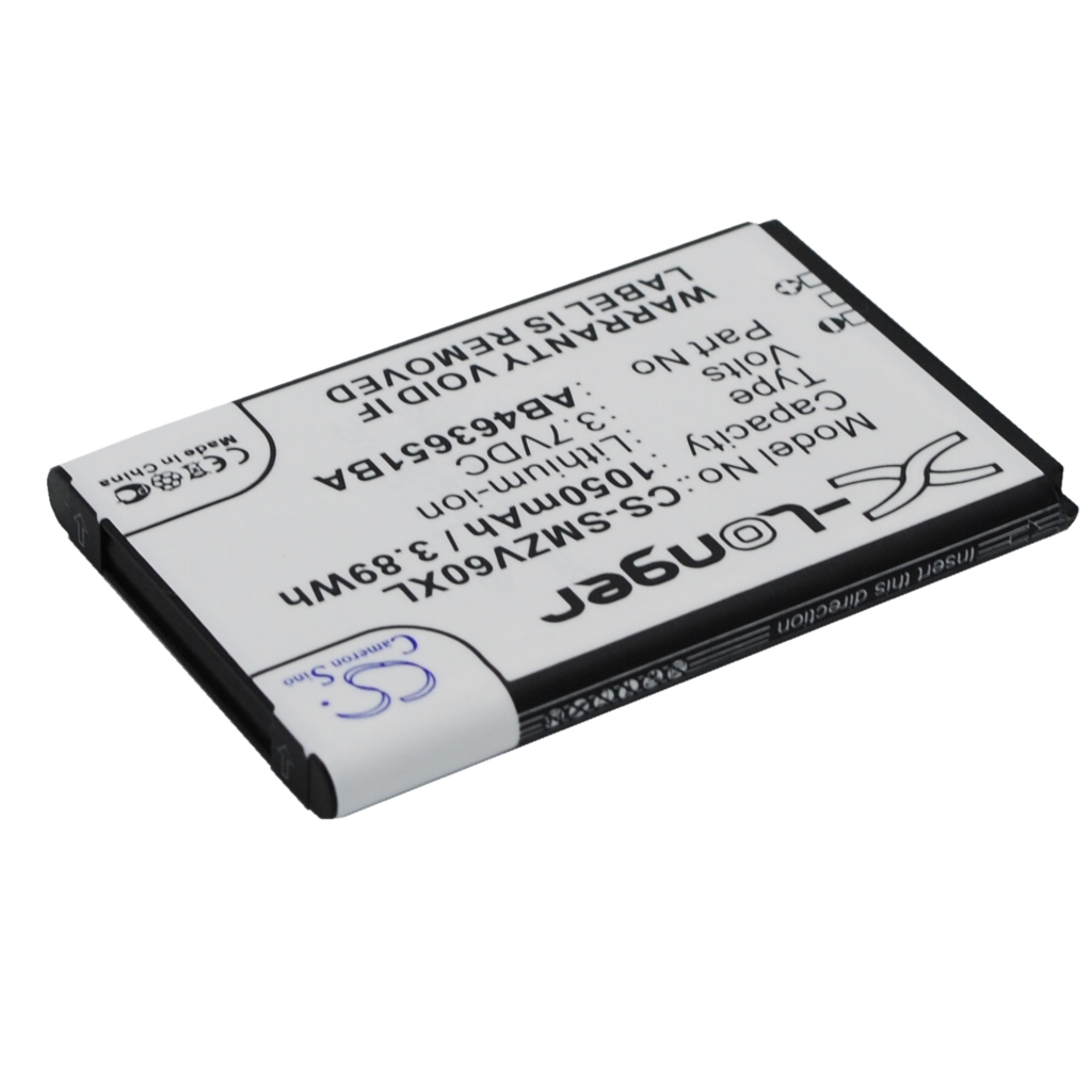 Akku yhteensopiva Samsung CS-SMZV60XL