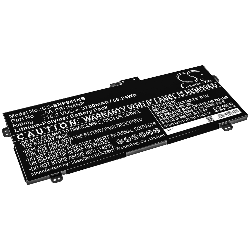 Yhteensopiva akun vaihto Samsung AA-PBUN4NP