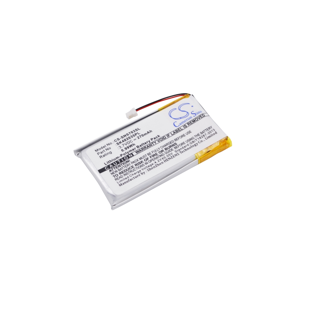 Akku yhteensopiva Sony CS-SNS703SL