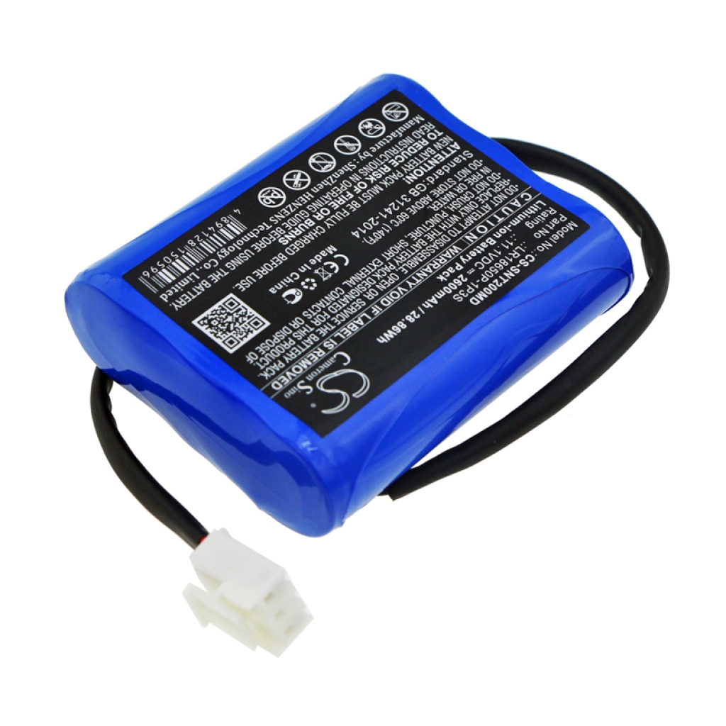 Yhteensopiva akun vaihto Solaris LR18650P-1P3S