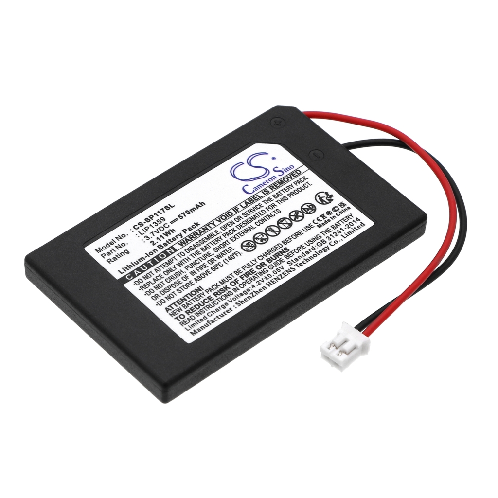 Pelien, PSP:n, NDS:n akku Sony CS-SP117SL