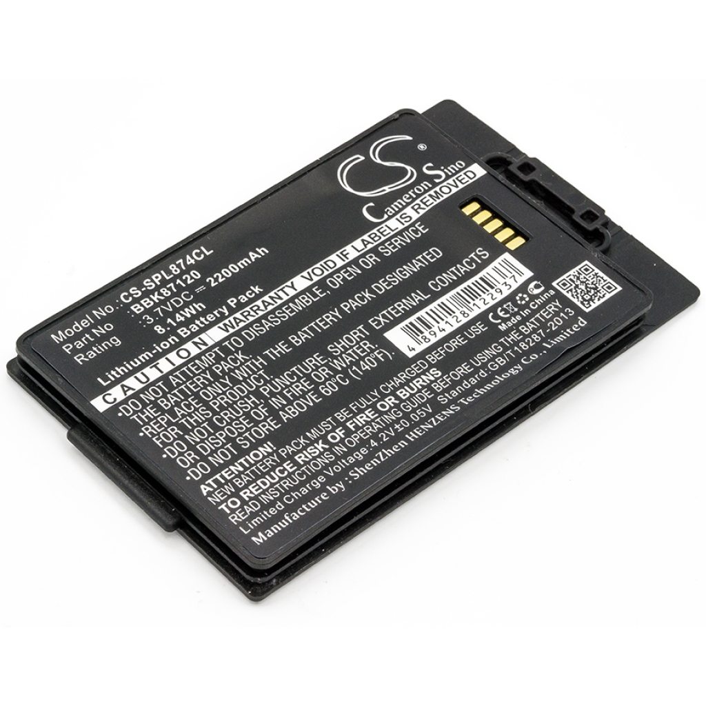 Yhteensopiva akun vaihto Spectralink BBK87120
