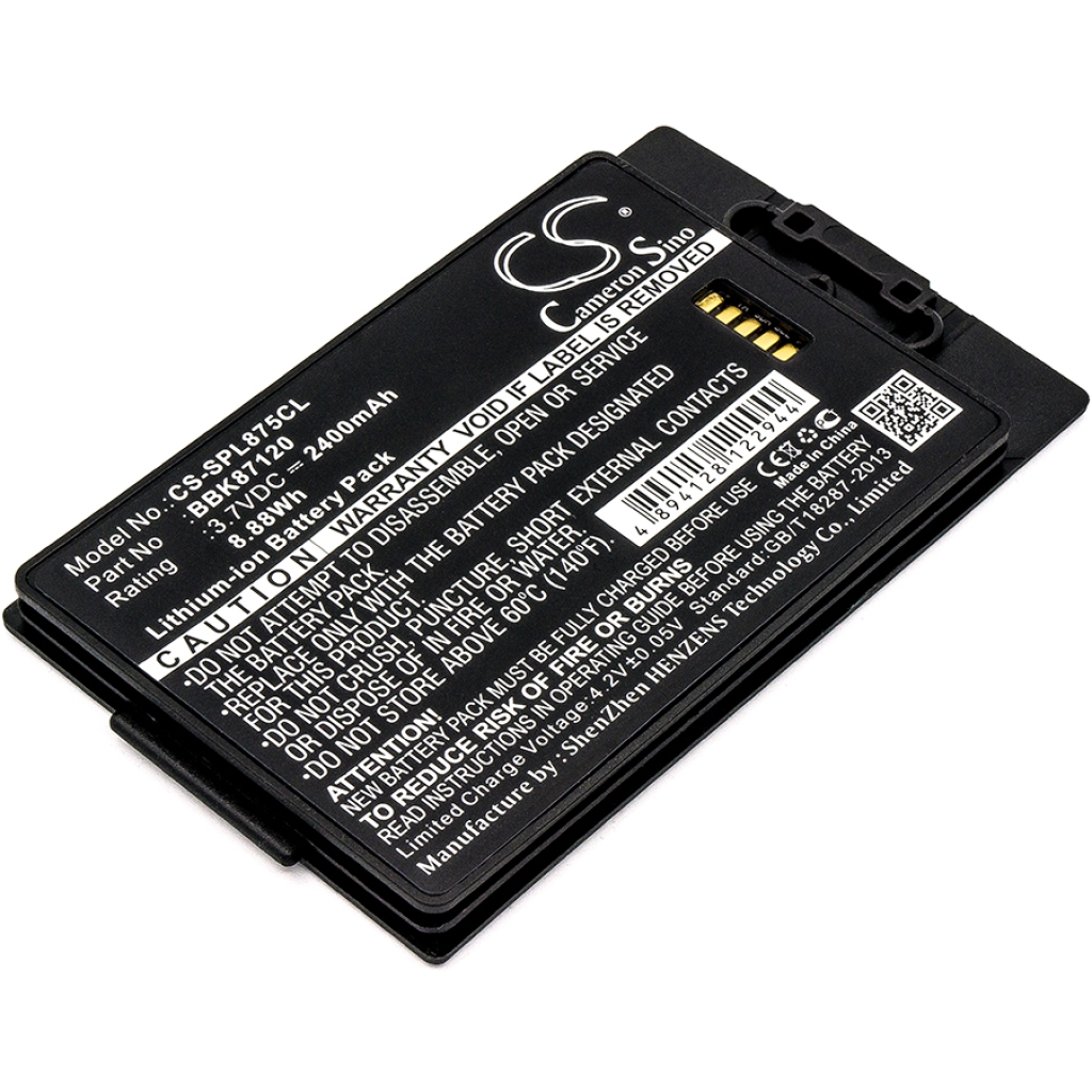 Yhteensopiva akun vaihto Spectralink BBK87120