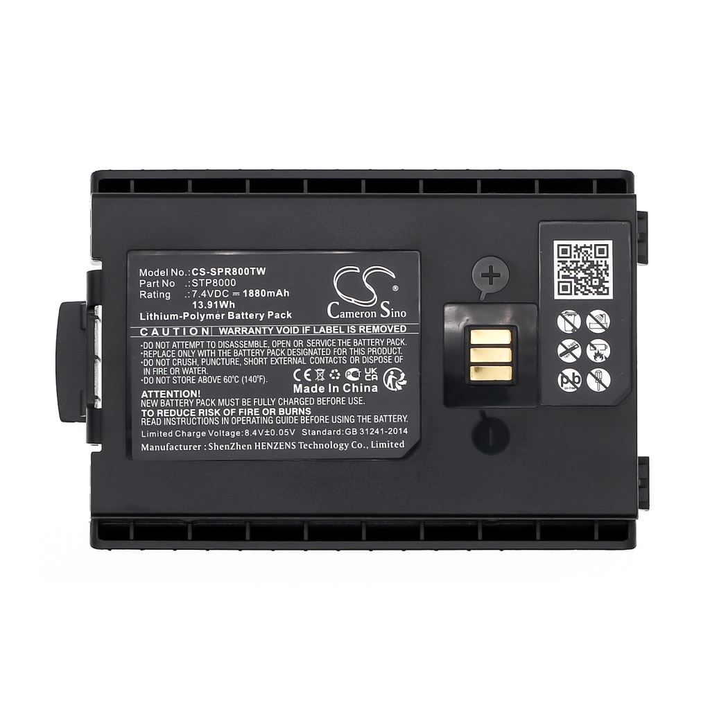 Kaksisuuntaisen radion akku Tetra CS-SPR800TW