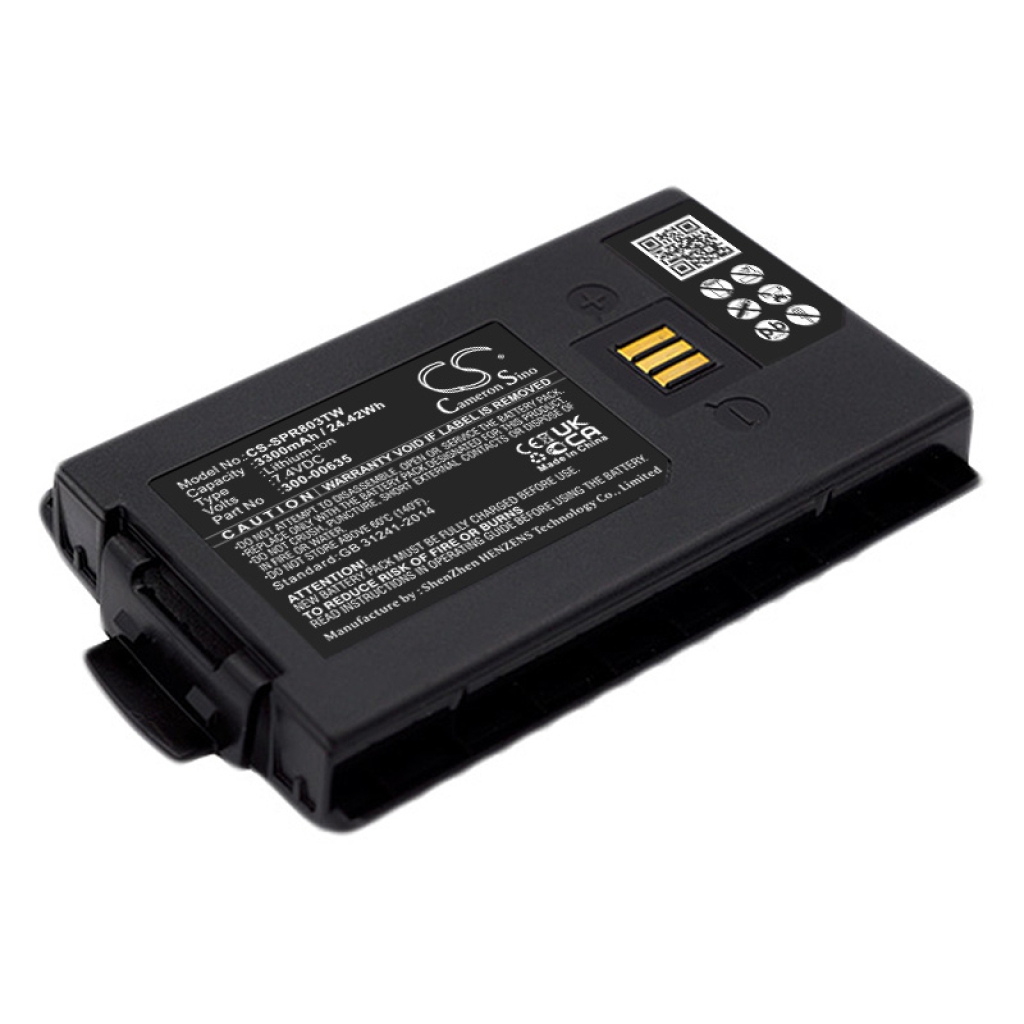 Kaksisuuntaisen radion akku Sepura CS-SPR803TW