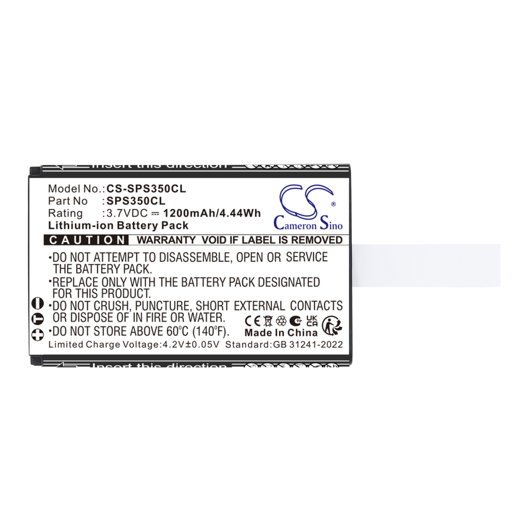 Akku yhteensopiva Spectralink CS-SPS350CL