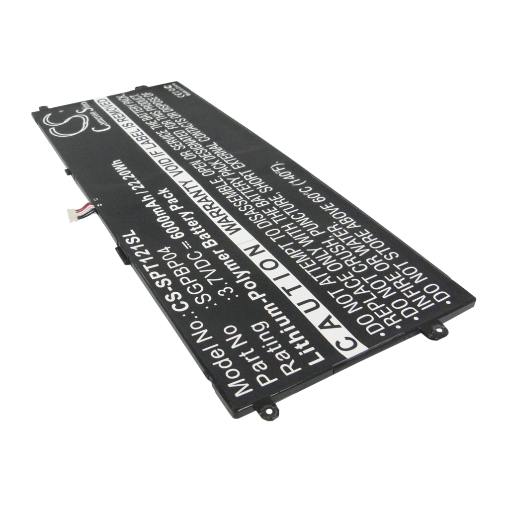 Akut Tabletin akku CS-SPT121SL