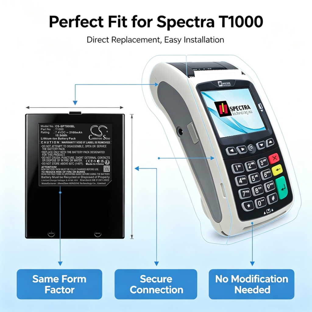 Akku –lle Spectra T800