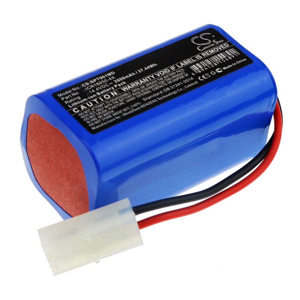 Yhteensopiva akun vaihto Spring ICR18650-4X