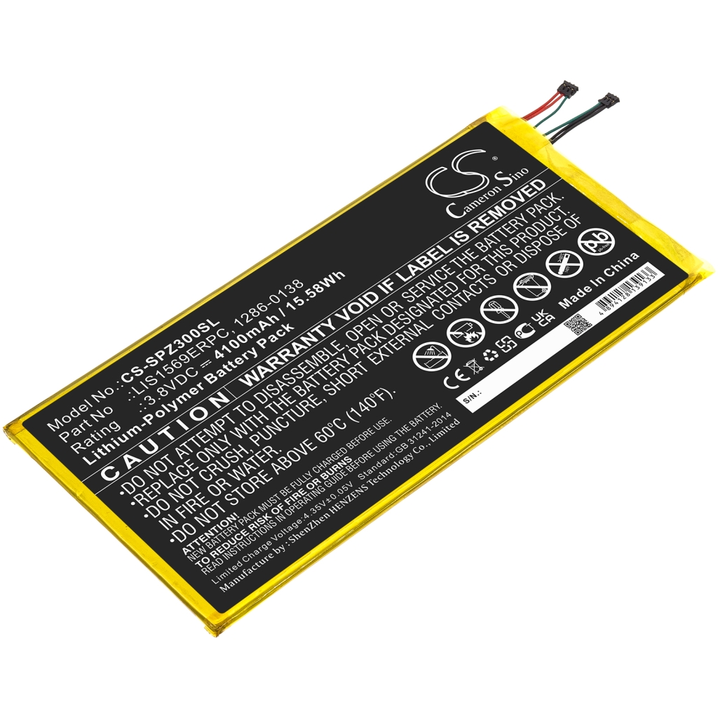 Tabletin akku Sony SOT22 (CS-SPZ300SL)