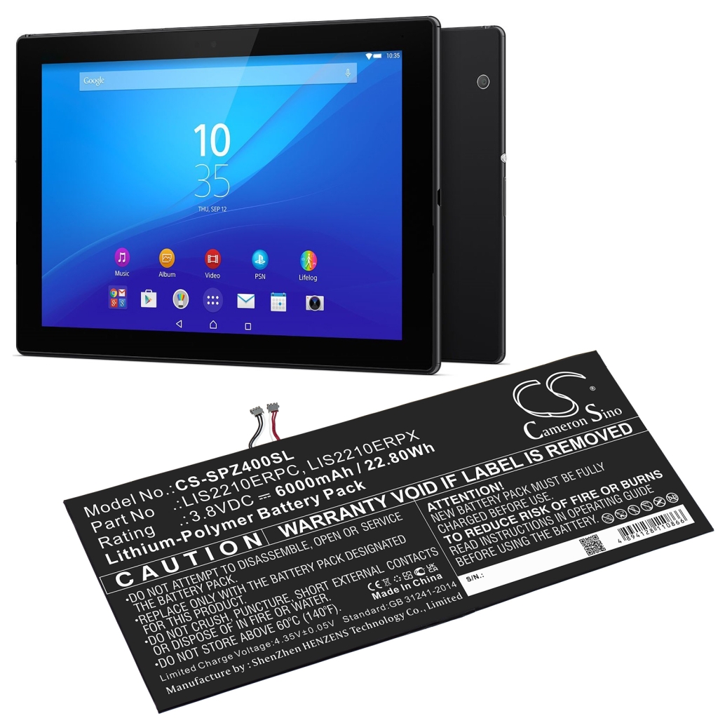 Tabletin akku Sony SOT31 (CS-SPZ400SL)