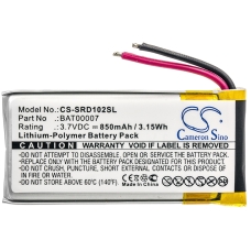 Yhteensopiva akun vaihto Cardo BAT00007