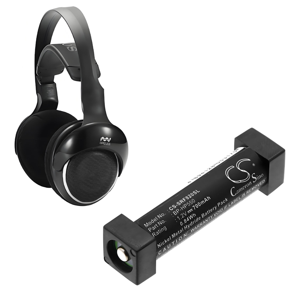 Langattoman kuulokkeen akku Sony CS-SRF820SL