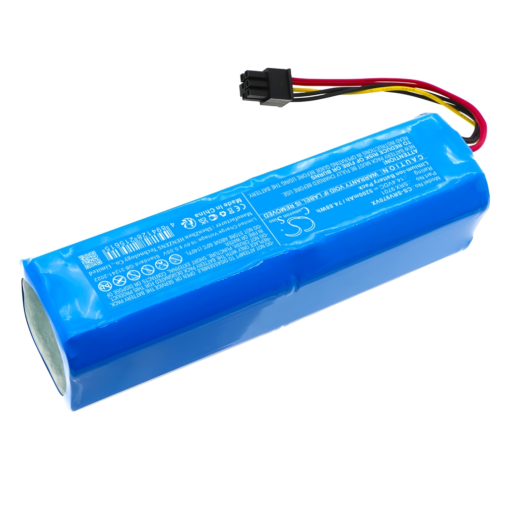 Yhteensopiva akun vaihto Sencor SRX 9701