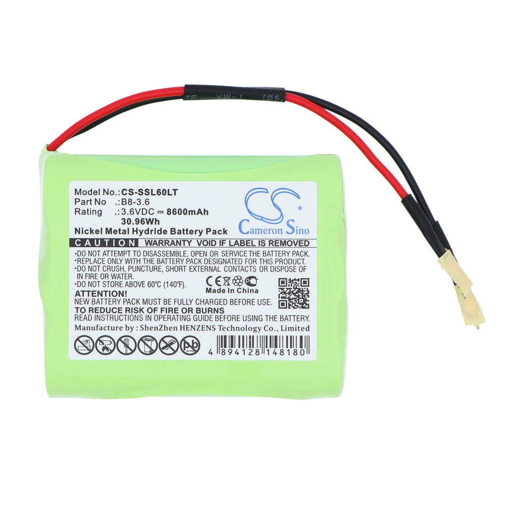 Akku yhteensopiva Sealite CS-SSL60LT