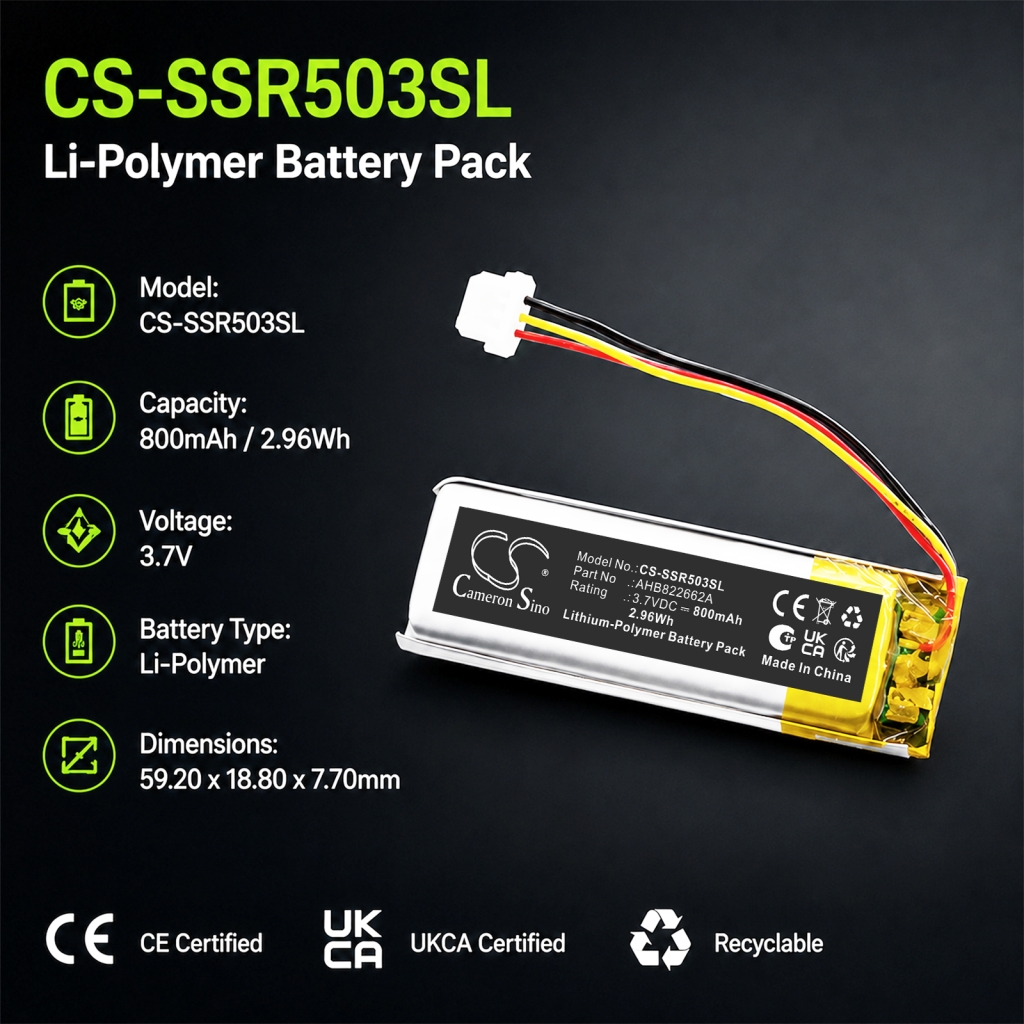 Battery for Sena Communication System SP128
