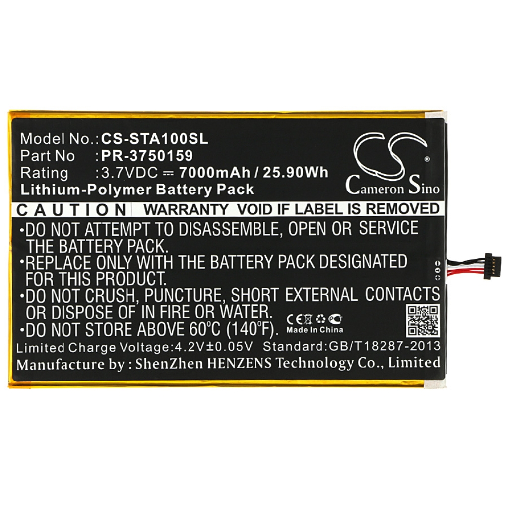 Yhteensopiva akun vaihto INSIGNIA PR-3750159