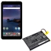 Akut Tabletin akku CS-STX715SL