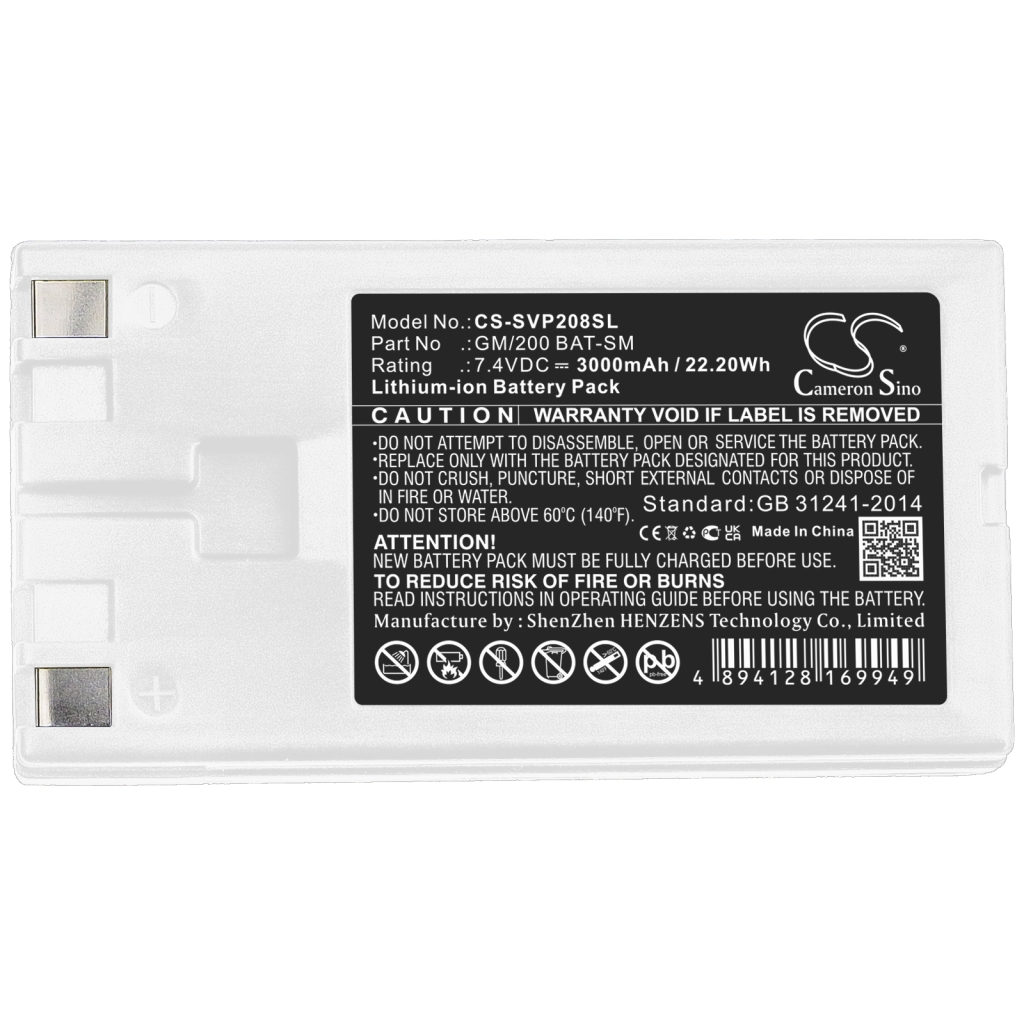Tulostimen akku Sato VP208 (CS-SVP208SL)