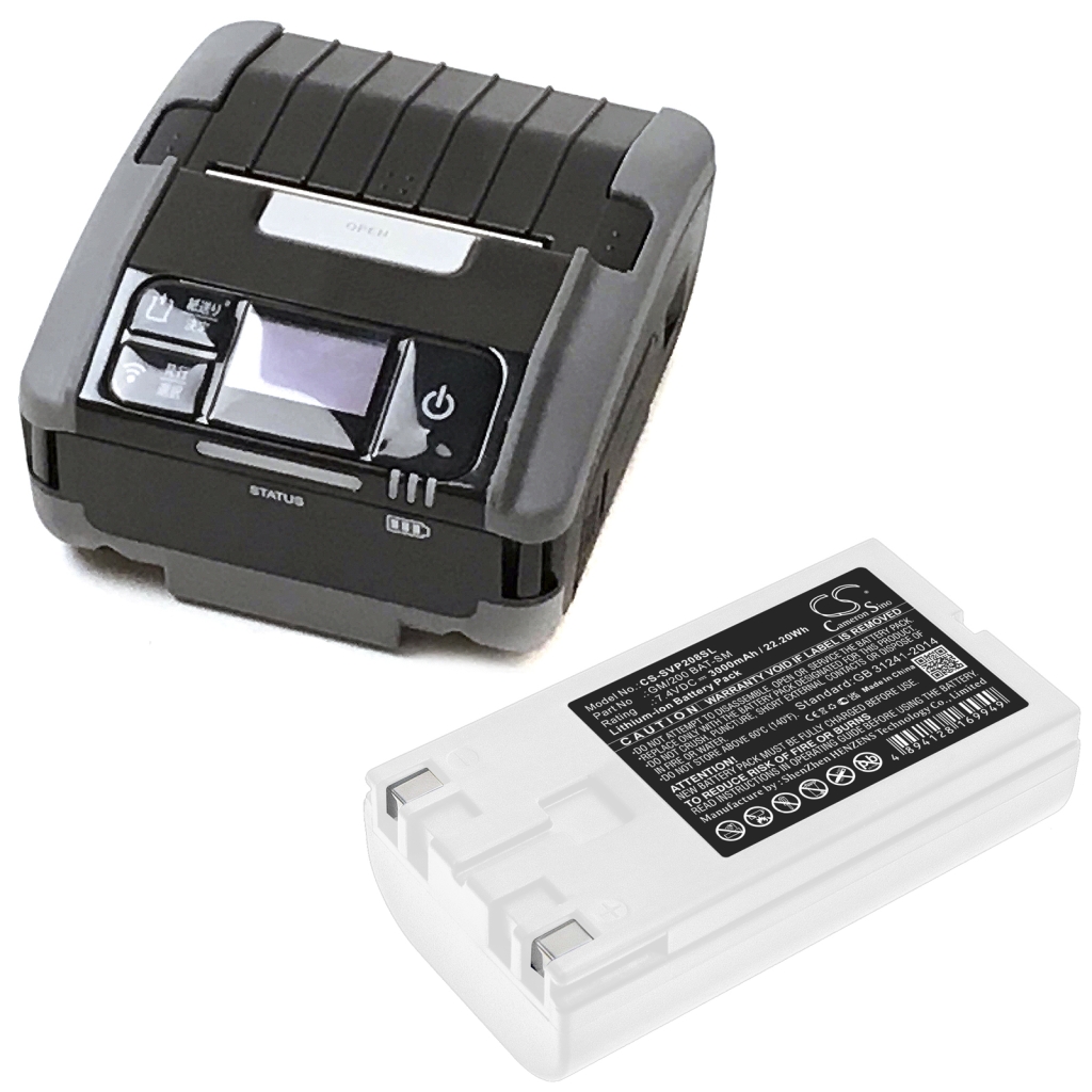 Tulostimen akku Sato VP208 (CS-SVP208SL)