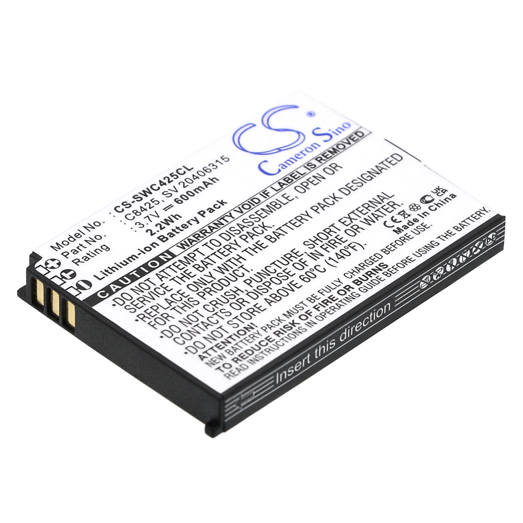 Yhteensopiva akun vaihto Swissvoice C8425,SV 20406315