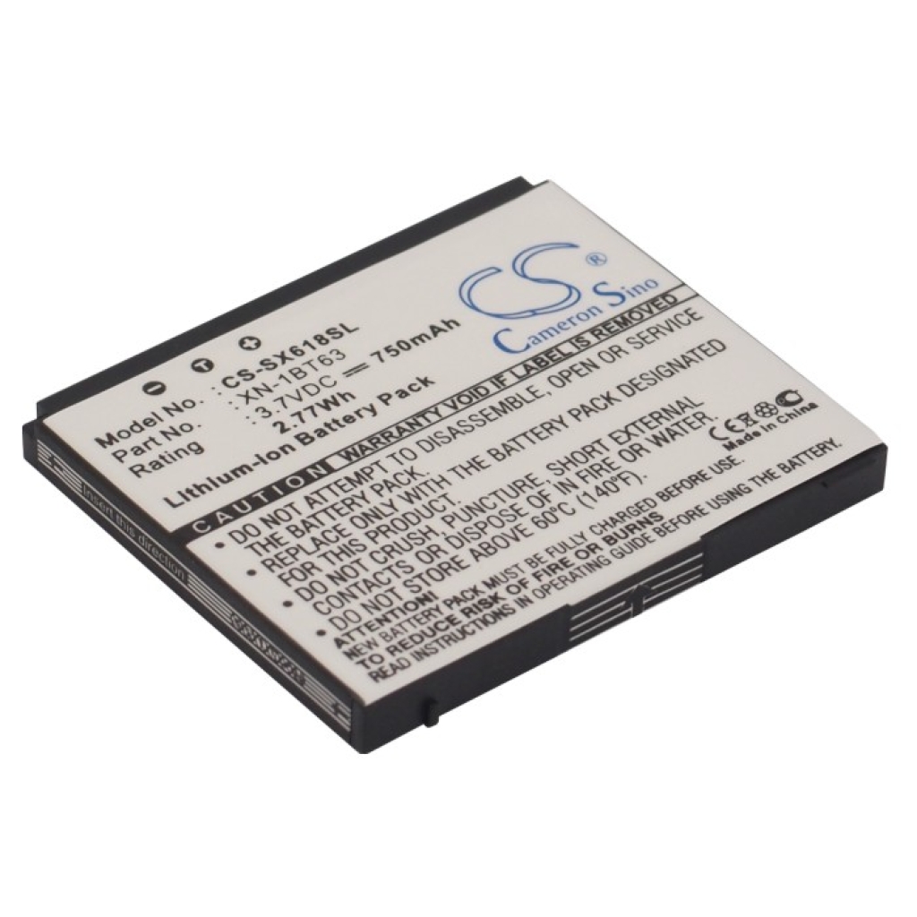 Yhteensopiva akun vaihto Sharp XN-1BT63