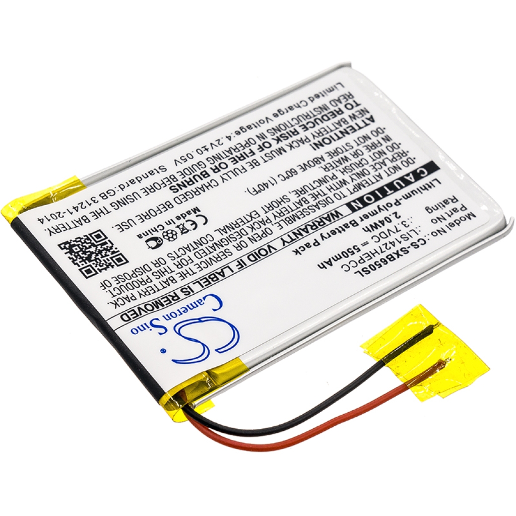 Akut Kotiturvakameran akku CS-SXB650SL
