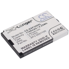 Yhteensopiva akun vaihto Socketmobile XP3-0001100