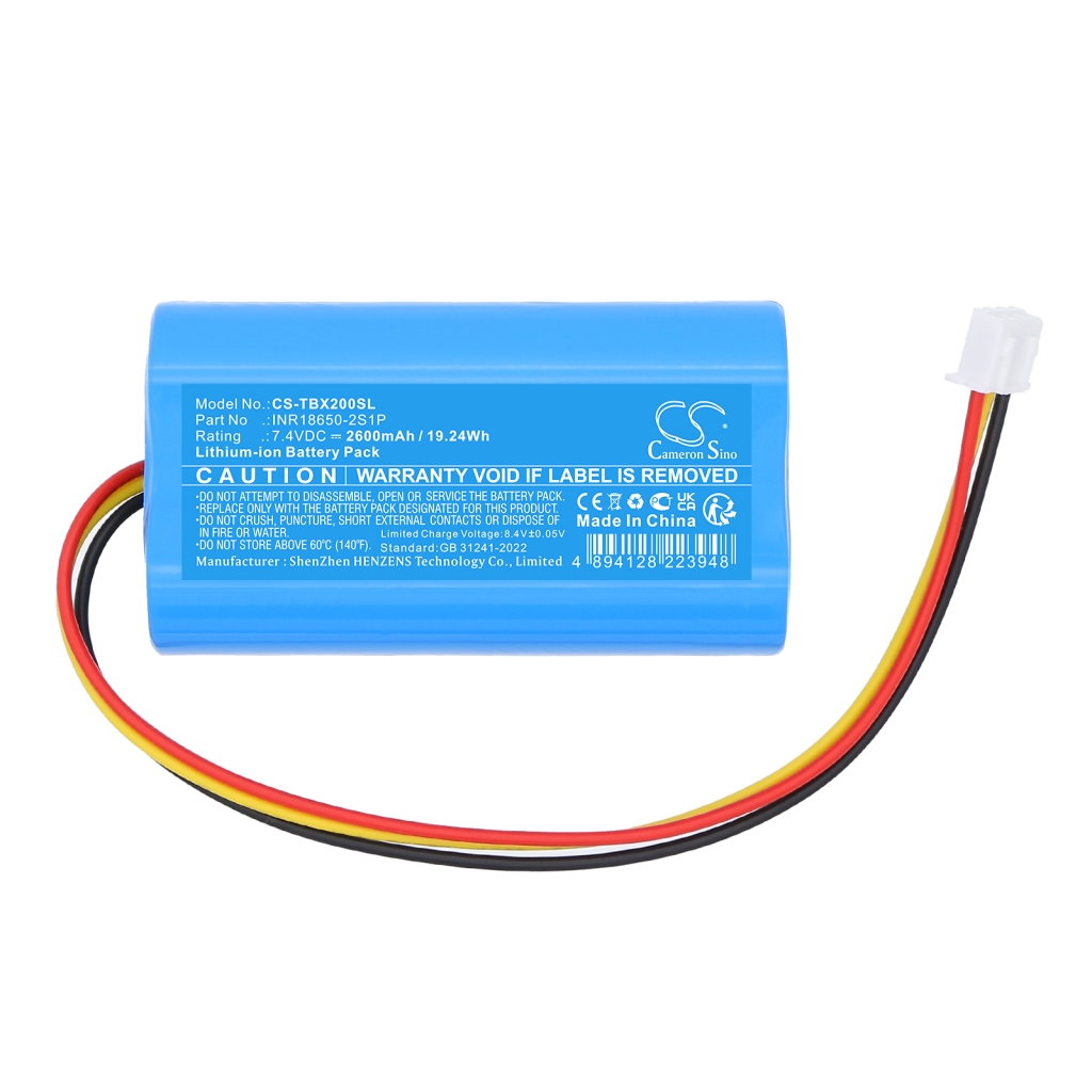 Kaiuttimen akku Tribit CS-TBX200SL