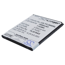 Yhteensopiva akun vaihto TCL TLI019A5