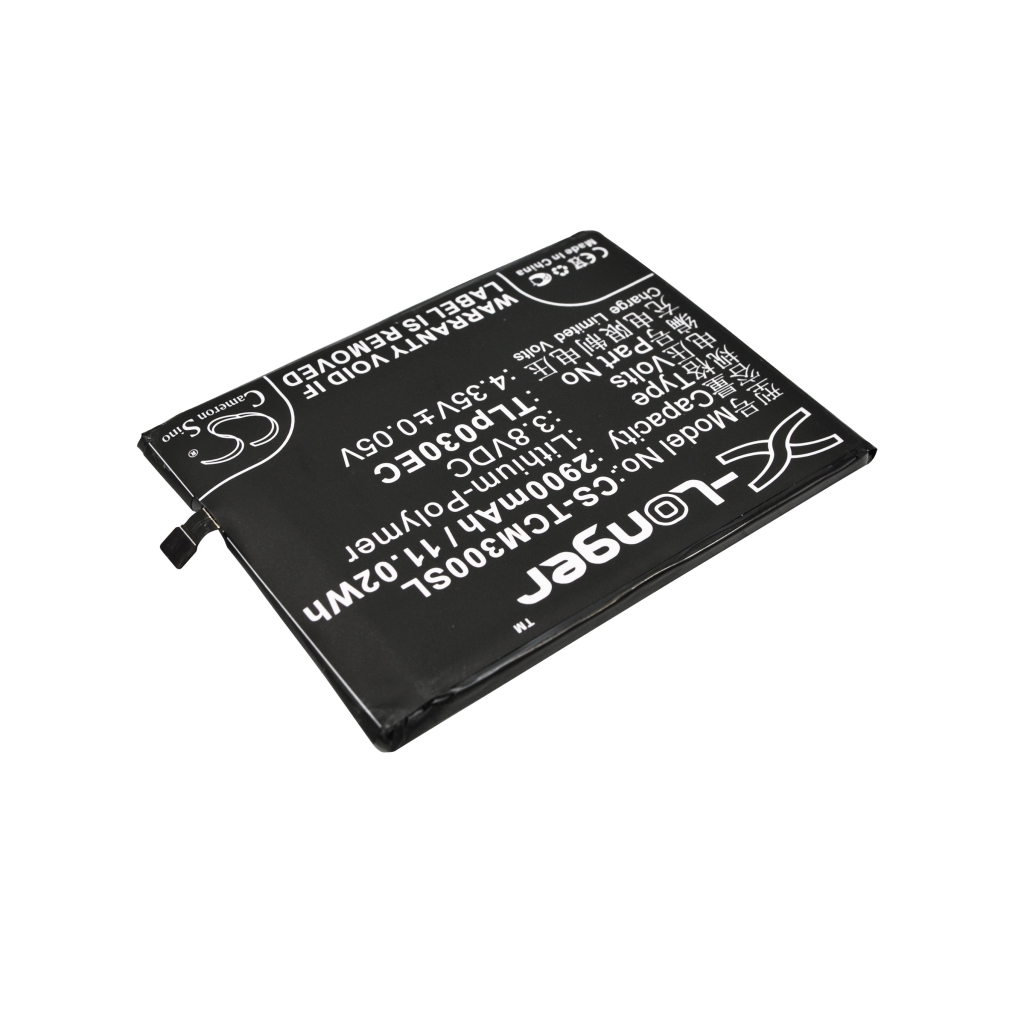 Akku yhteensopiva TCL CS-TCM300SL