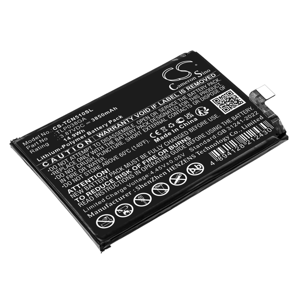 Akut Matkapuhelimen akku CS-TCN510SL