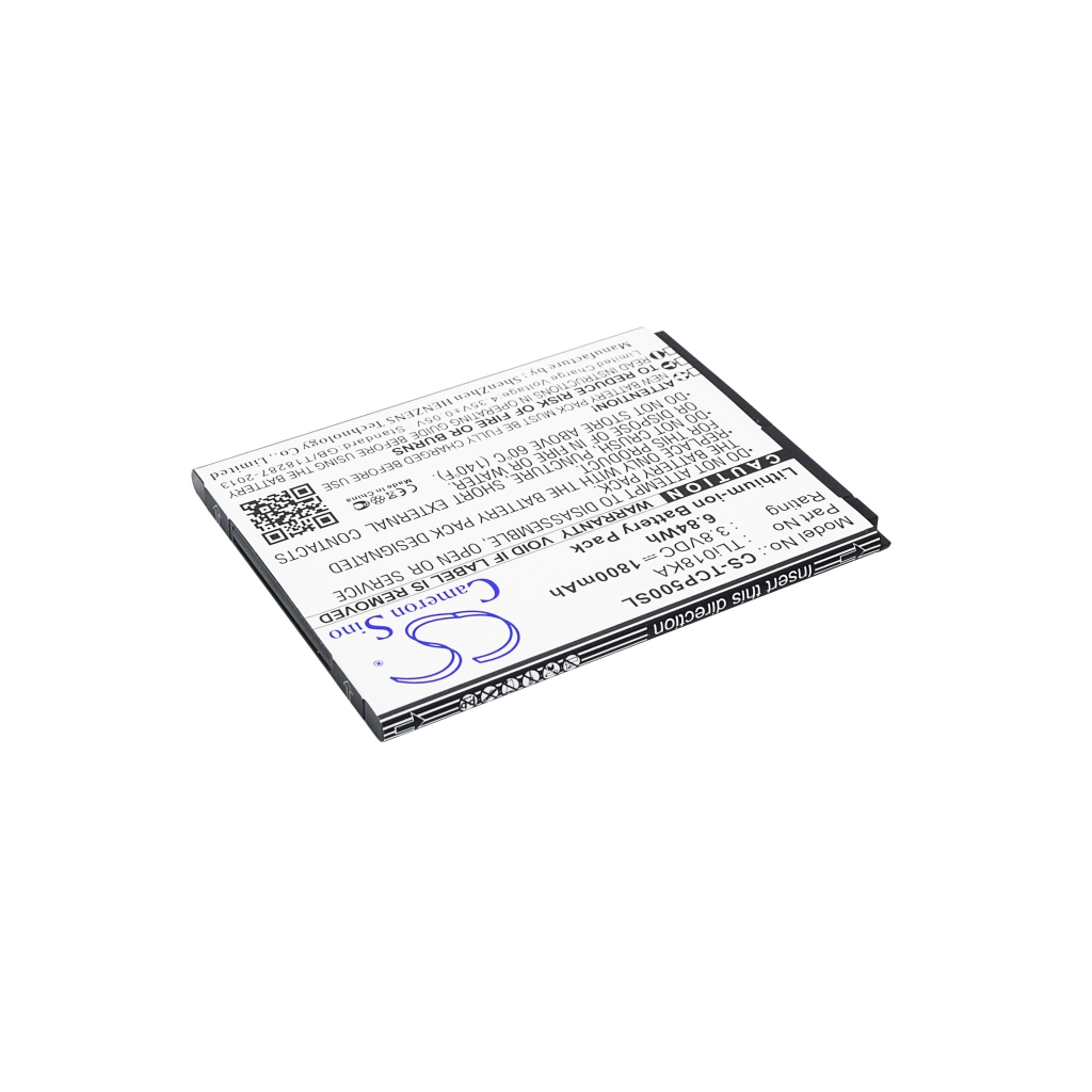 Akku yhteensopiva TCL CS-TCP500SL