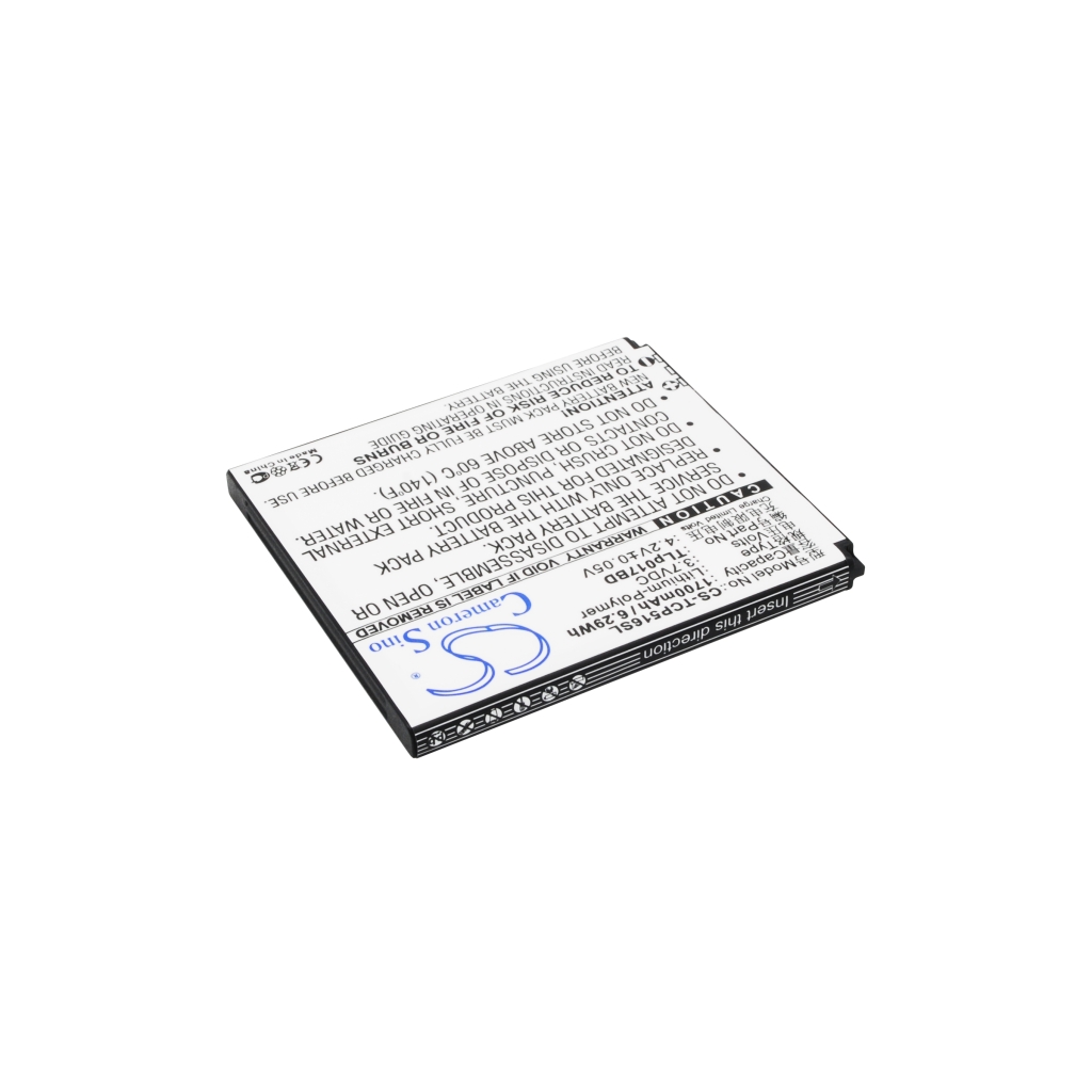 Akku yhteensopiva TCL CS-TCP516SL