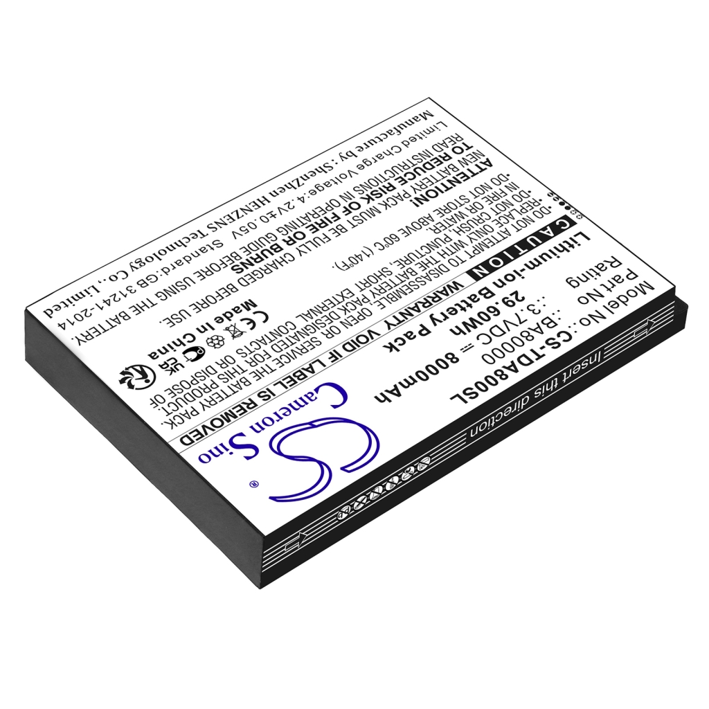 Tabletin akku Flytech Touch dynamic CS-TDA800SL