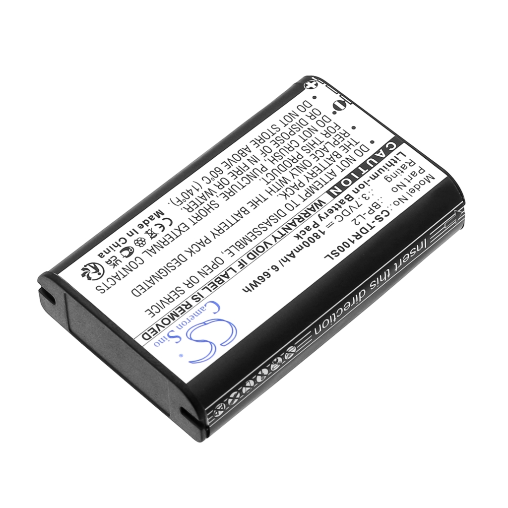 Yhteensopiva akun vaihto Tascam BP-L2