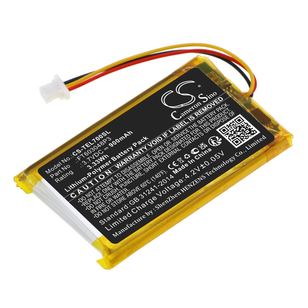 Yhteensopiva akun vaihto Turtle FT603048P3