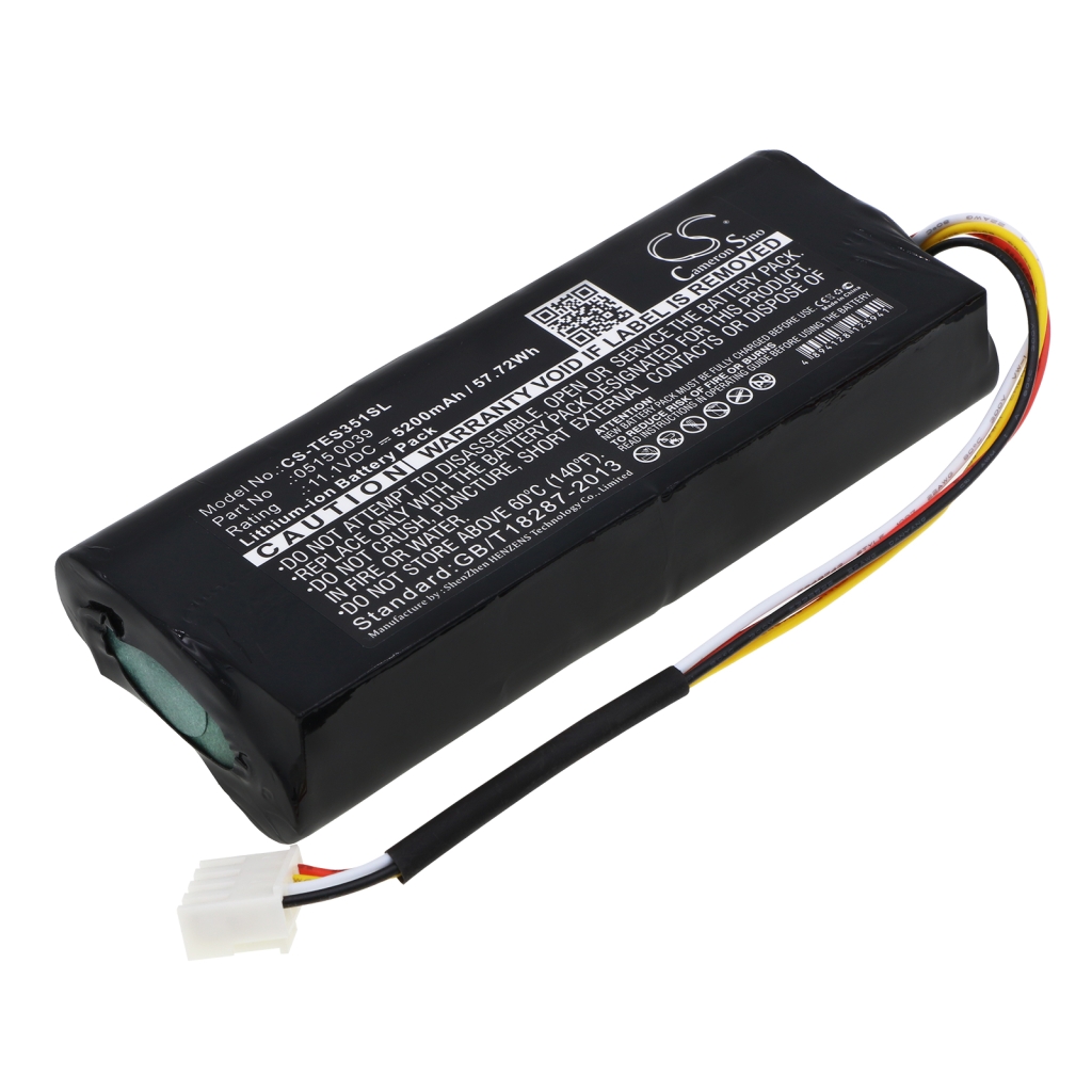 Yhteensopiva akun vaihto Testo 0515 0039