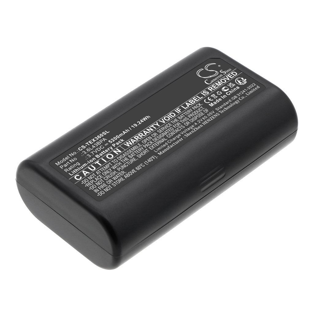 Työkalujen akku Texas instruments CS-TEX360SL