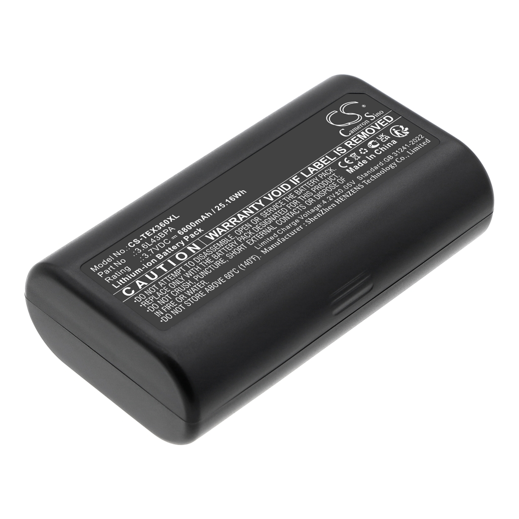 Työkalujen akku Texas instruments CS-TEX360XL