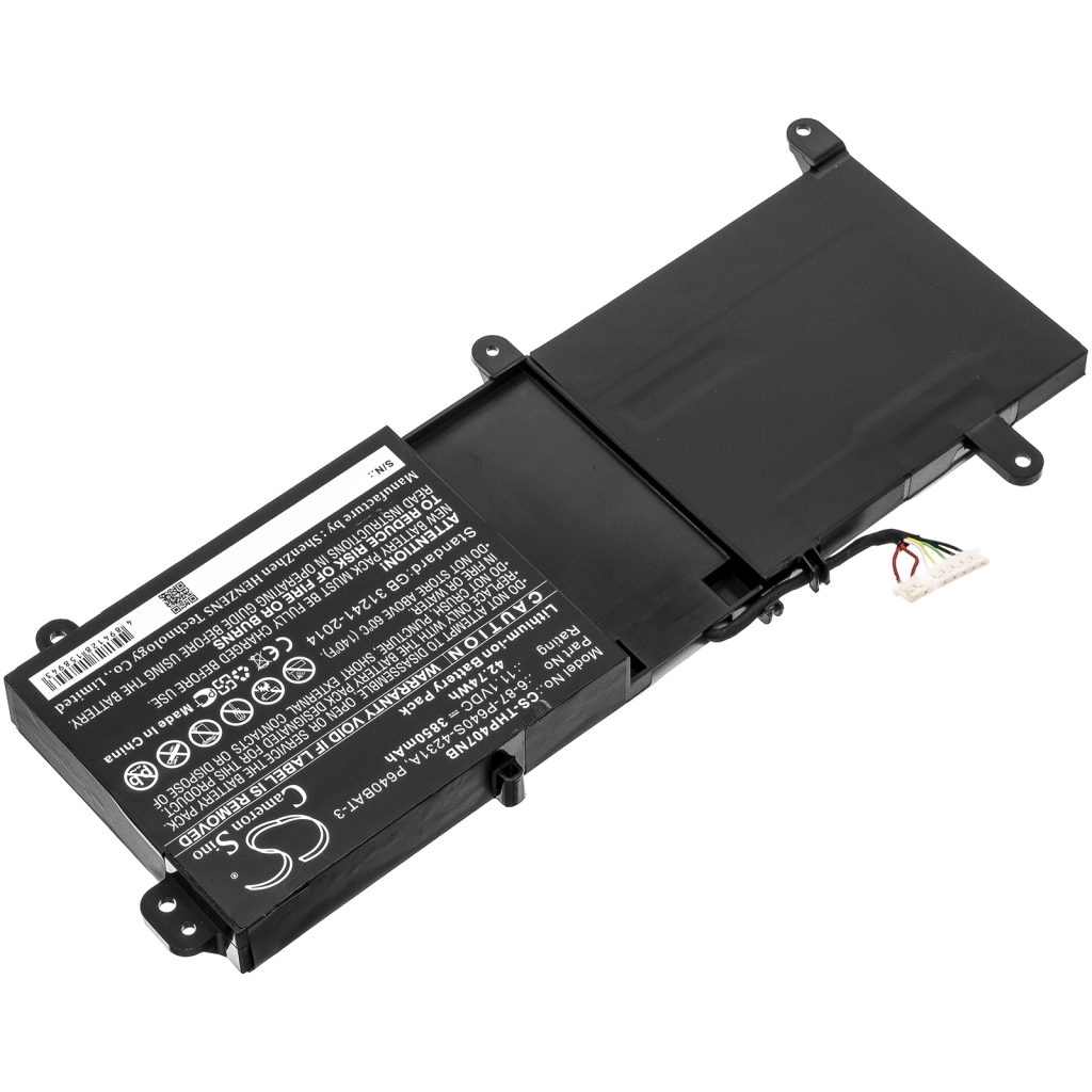 Kannettavan tietokoneen akku Schenker CS-THP407NB