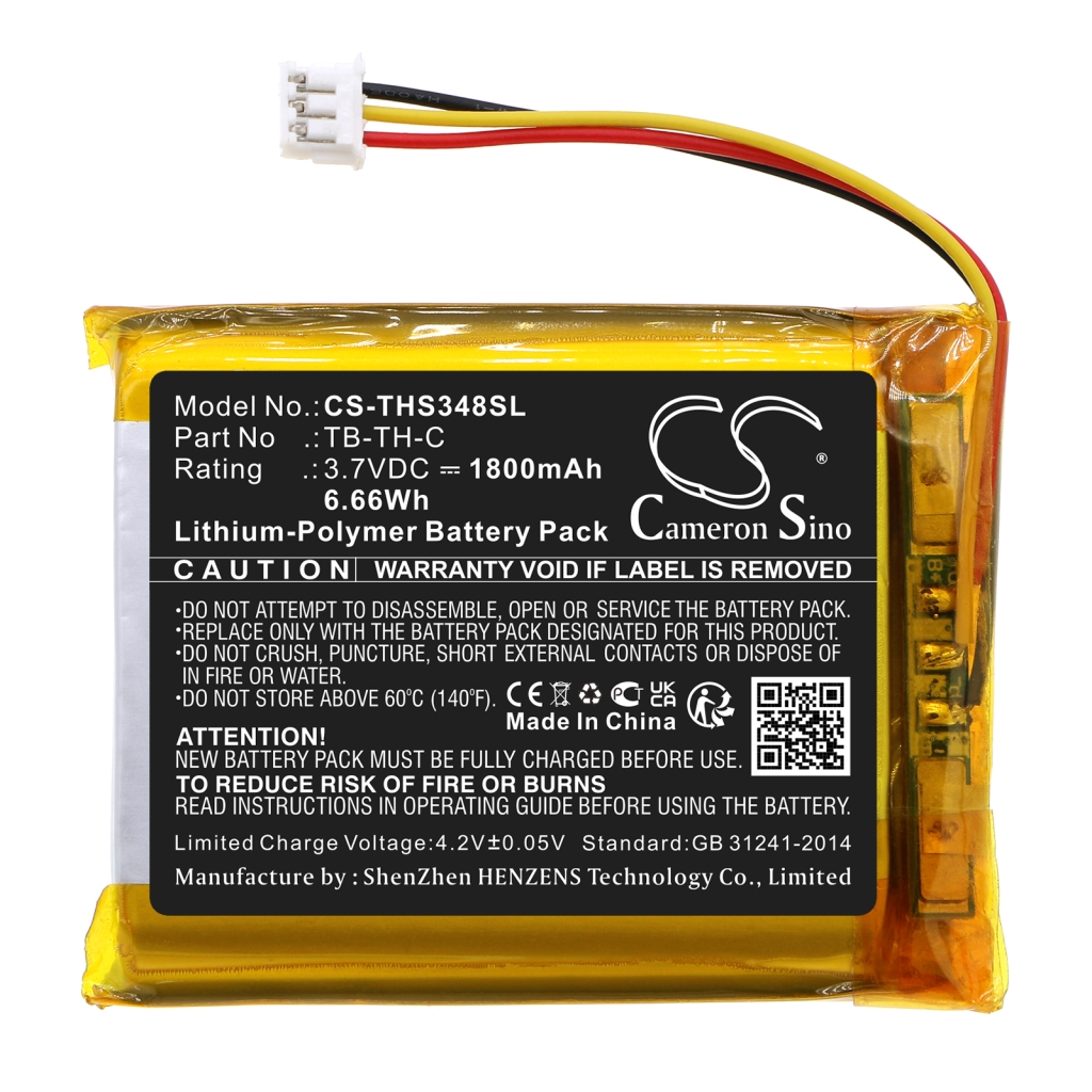 Lääketieteellinen akku Therabody Smart Goggles (CS-THS348SL)