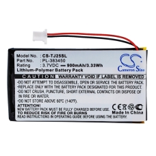 Yhteensopiva akun vaihto Sony PL-383450